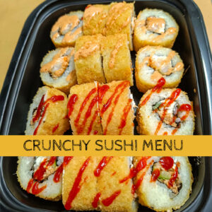 Crunchy Sushi Menu